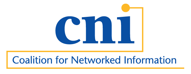 logo for our sponsor CNI, the Coalition for Networked Information
